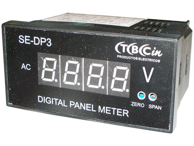 Medidor Amperimetro Digital para Panel Tbcin